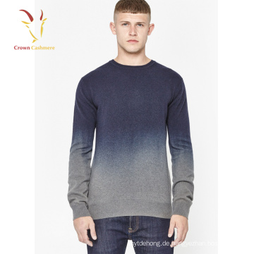2017 neue Mode Mens Kaschmir Pullover mit Farbverlauf